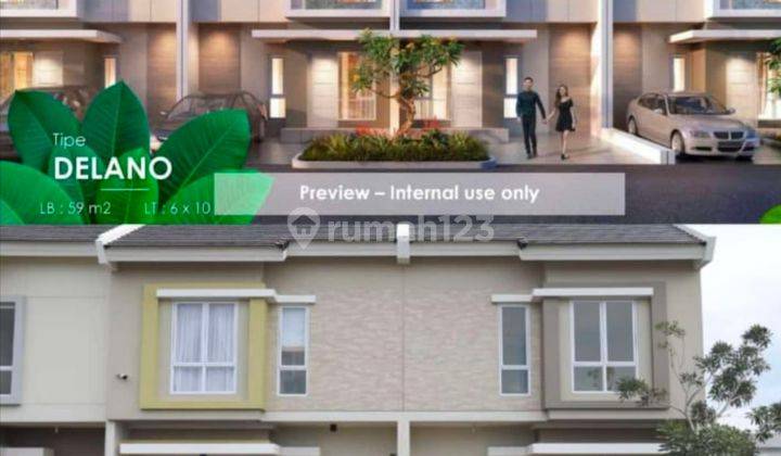 SERPONG PARADISE 2 MURAH BISA TANPA DP ANGSURAN 2 JTAN 3