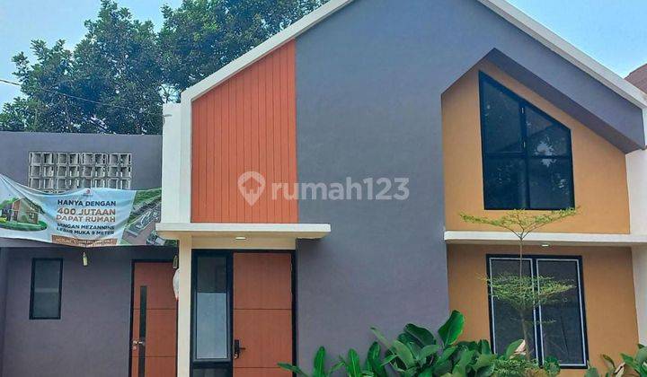 Rumah mezzanine ready bisa kpr dp 0% nempel mall the park 1