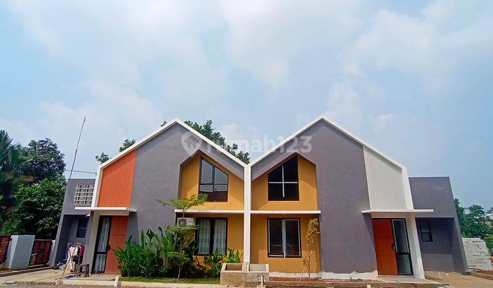 Rumah 1.5 lantai Smart home  ready bisa kpr dp 0% nempel mall the park 2