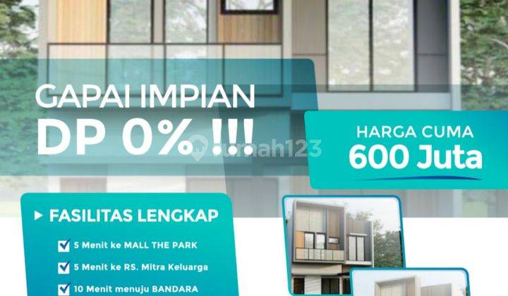 Rumah Smarthome bisa kpr nempel pondok cabe langsung akad  2