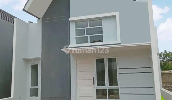 DIKONTRAKAN RUMAH BARU TANAH LUAS DI CINANGKA DKT PONDOK CABE 1