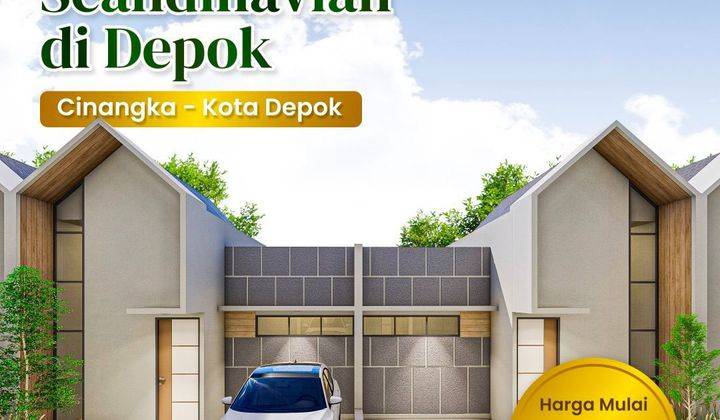 RUMAH SMARTHOME SCANDINAVIAN HUNIAN ISLAMI DI CINANGKA KPR DEKAT TOL EXIT PONDOK CABE 1