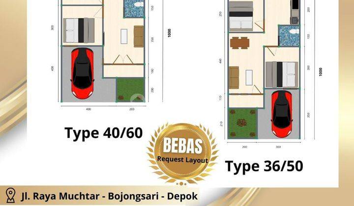 Termurah Rumah Murah Dan Mewah Sekota Depok Lokasi Strategis  2