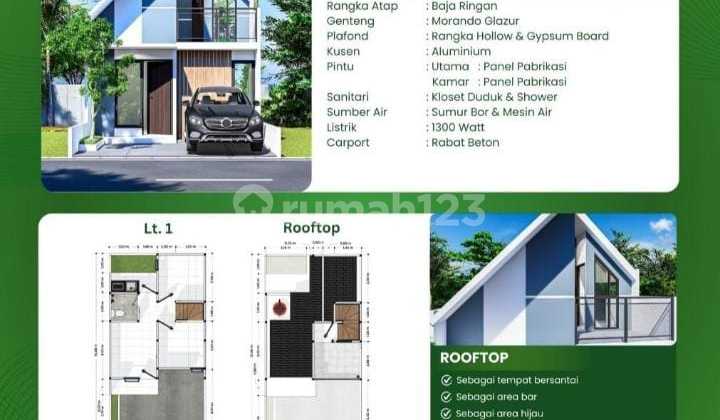 Terviral Rumah Murah Nempel Pondok Cabe 2