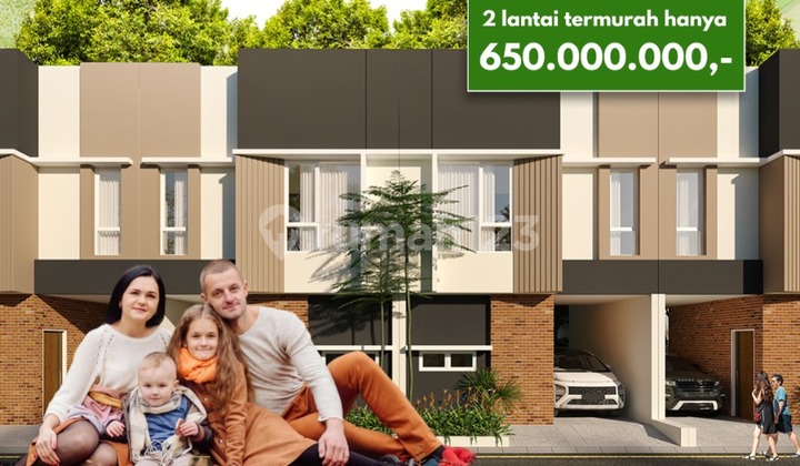 Rumah Murah 2 Lantai Harga Terjangkau Dekat Ciputat