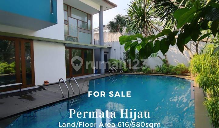 For Sale Livable House In Permata Hijau 1. Close To Senayan. South Jakarta
