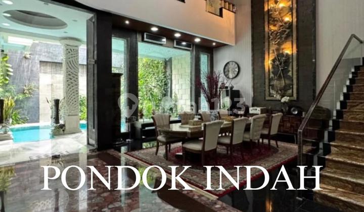 For Sale Luxury Tropical House In Pondok Indah South Jakarta
