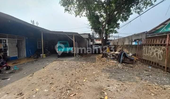 Dijual Tanah Zona Komersil Ada Bangunan Kios Dan Rumah Petak. Ciputat Tanggerang Selatan