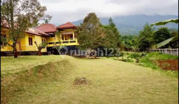 Dijual Cepat Tanah Bonus Bangunan 2 Rumah Siap Huni. View Gunung Salak Bogor Jawa Barat