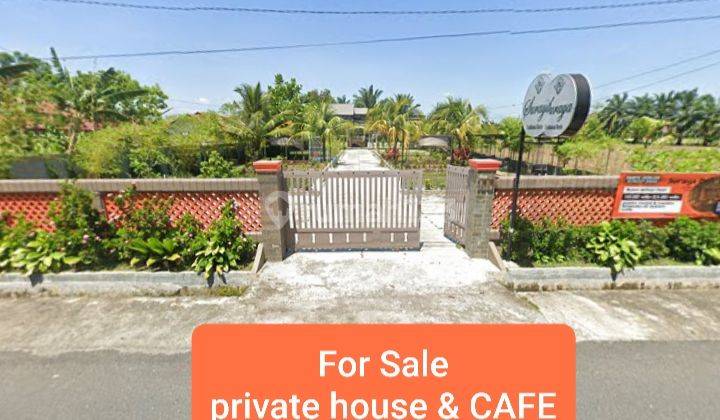 Dijual Cepat Cafe Sekaligus Private Villa View Sawah Binjai 1