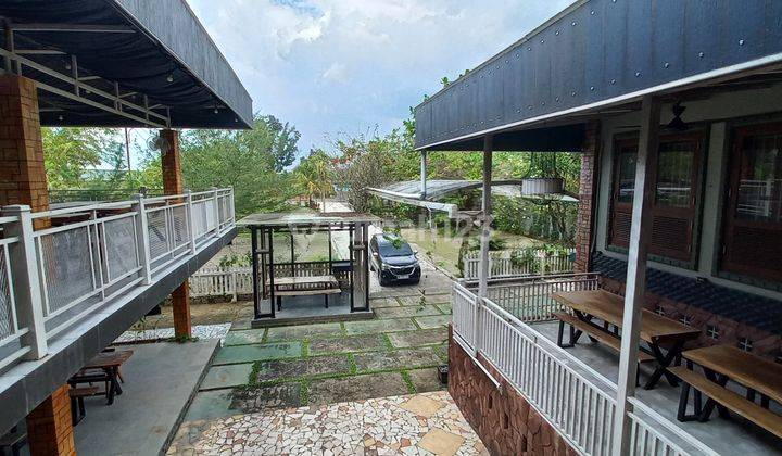 Dijual Cepat Cafe Sekaligus Private Villa View Sawah Binjai 2
