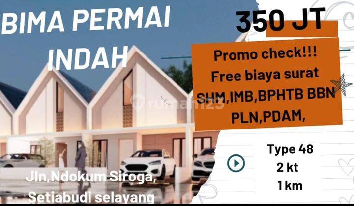 New Launching Rumah Skandinavia Minimalis Setia Budj 2