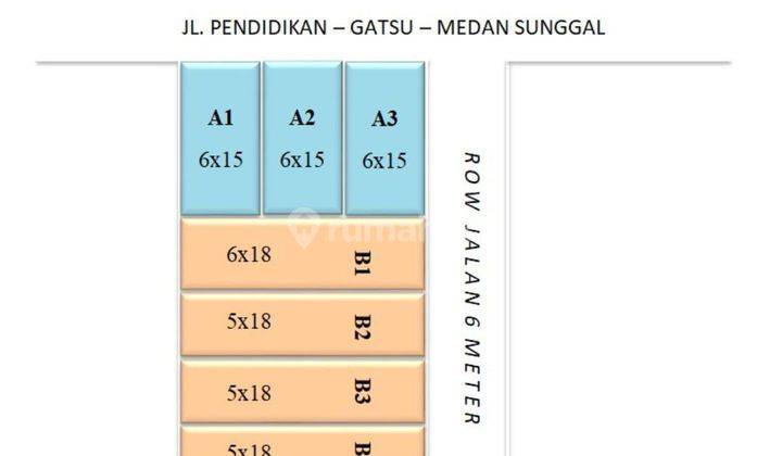 HARGA PERDANA NEW LAUNCHING LOKASI EMAS GATSU PAS BELAKANG LOTTE MART 2