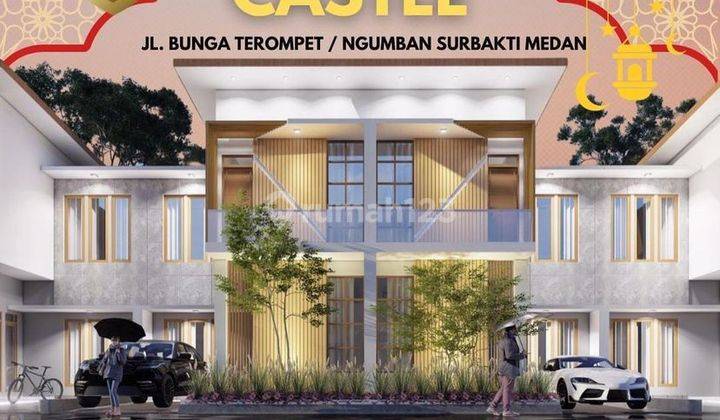 Rumah Newcastle Bunga Terompet Dekat Mayfair Ringroad 2