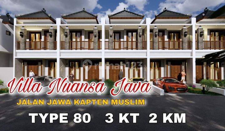  Rumah Baru di Jalan jawaMedan Helvetia SHM- Sertifikat Hak Milik 1