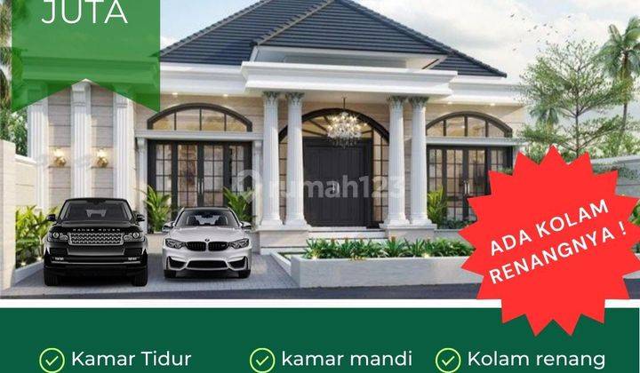 Rumah Mewah Ringroad Jalan Besar Perjuangan Ada Kolam Renang Nya  1