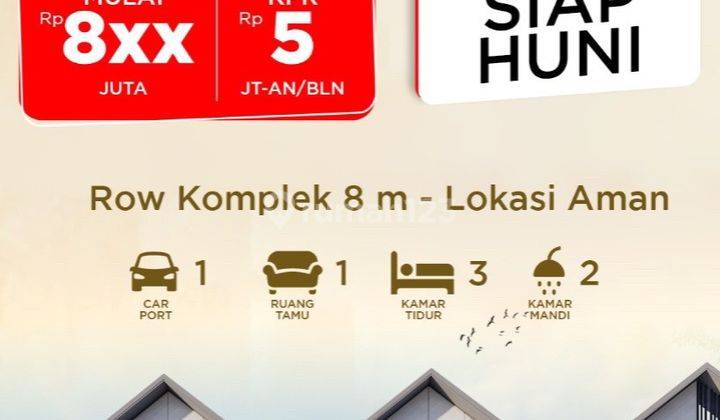 Rumah Siap Huni Ringroad Free Jerjak Besi  Tangki Air Dll 2