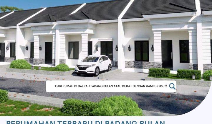 RUMAH BARU PADANG BULANG KONSEP KEREN HARGA MERENG  1