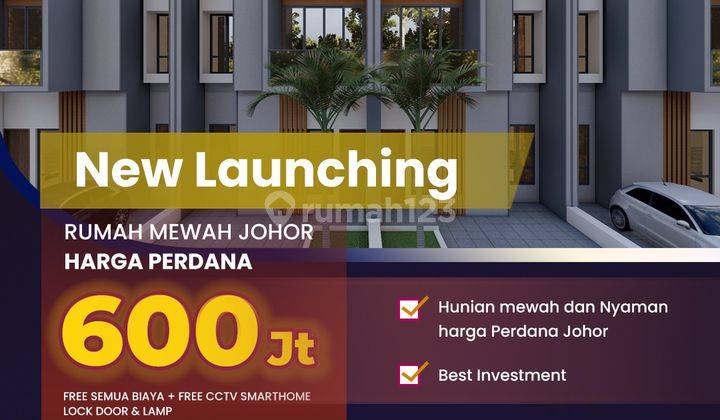 Rumah MEWAH JOHOR SPEK SULTAN HARGA DISKONNN BANGET  1