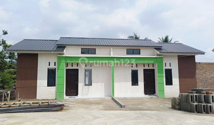 RUMAH SUBSIDI RASA KOMERSIAL LEBAR 7 DP CUMA 1jt All IN 