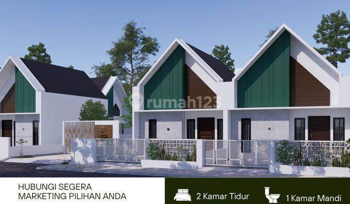 Rumah Cantik Flamboyan raya Dekat Pajak Melati Lebar 8 Sisa 2unit 1