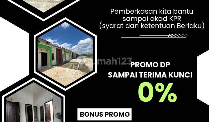 Rumah Subsidi Kp Lalang Dp1jt Cashback 1jt Wow 1