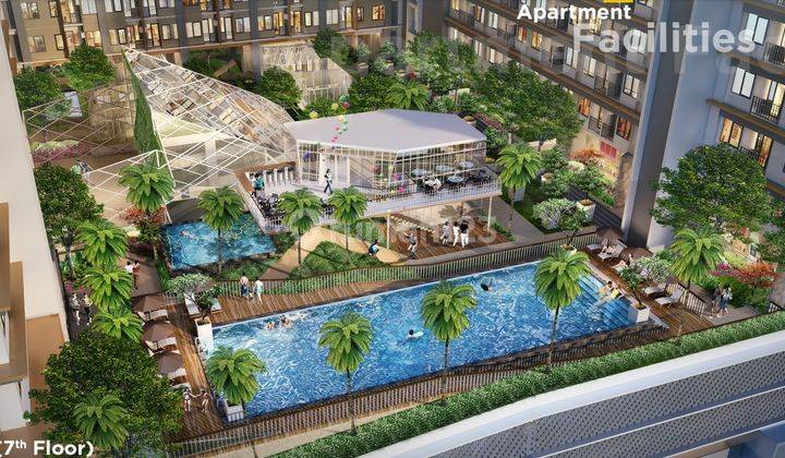 Apartemen keren,siap huni,full fasilitas 4 star & sejuk @ RSP 1