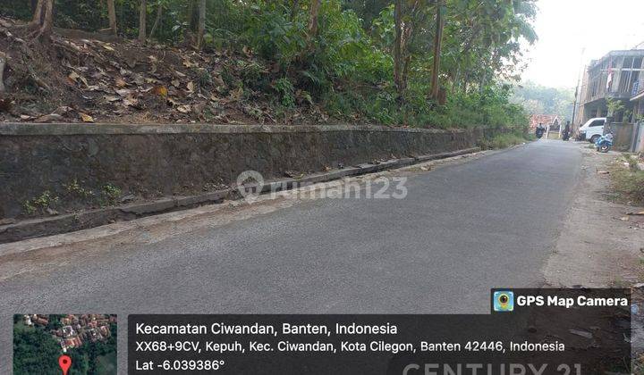 Tanah Berikut Pohon Jati Ciwandan Dekat Pelabuhan 1