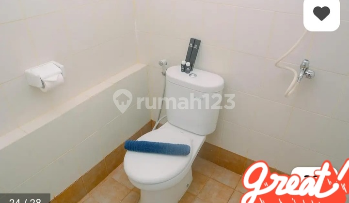 For Sale 1 BR Fully Furnished Apartment in a Strategic Location at Bassura City 2