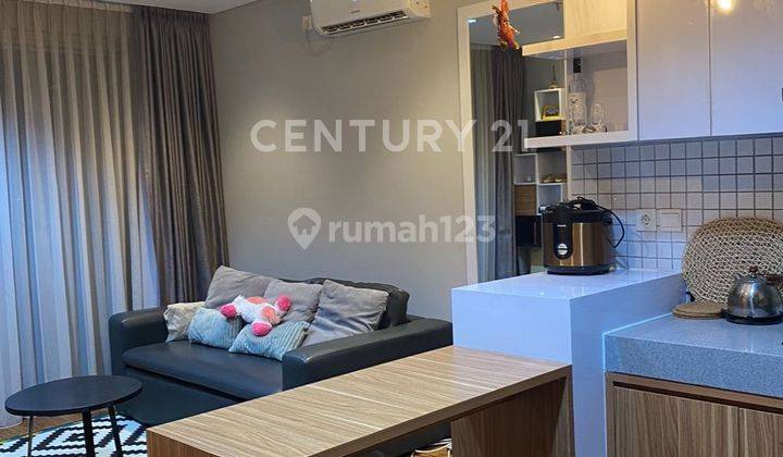 Apartemen Paddington Height Alsut 1BR Siap Pakai Interior Modern 1