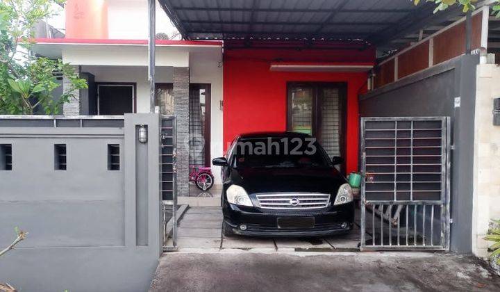 rumah jual 1 lantai di mahendradata, denpasar barat 1