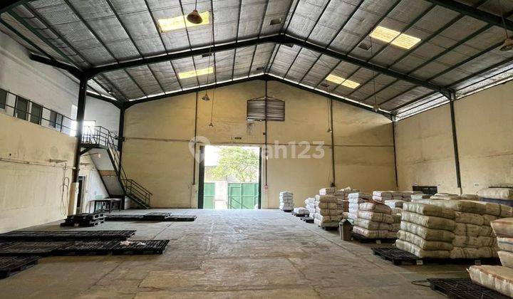 Disewa Cepat Pergudangan Dadap Uk 5600m2 Ada Mess 2 Lt 15 Kamar 2