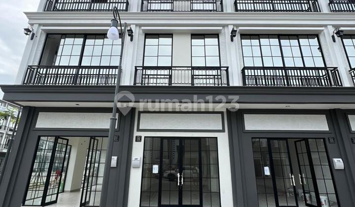For Rent: Brand New Harvard Pik2 Shophouse Ready to Occupy Strategic Location