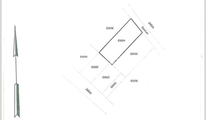 strategically located plot in the Istana Regency 1 housing complex