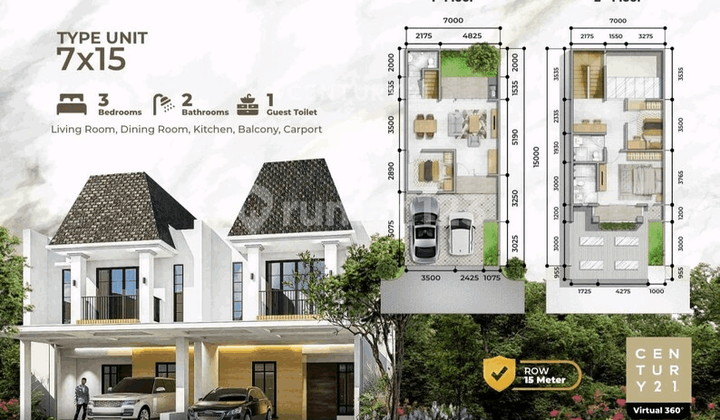 Rumah Impian Nyaman Aman Dan Modern Di Cluster Roma Bekasi Barat 2