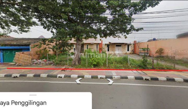 Dijual Tanah Bangunan Pinggir Jalan Raya Penggilingan Cakung, Berdekatan Dengan Stasiun Cakung Baru 1