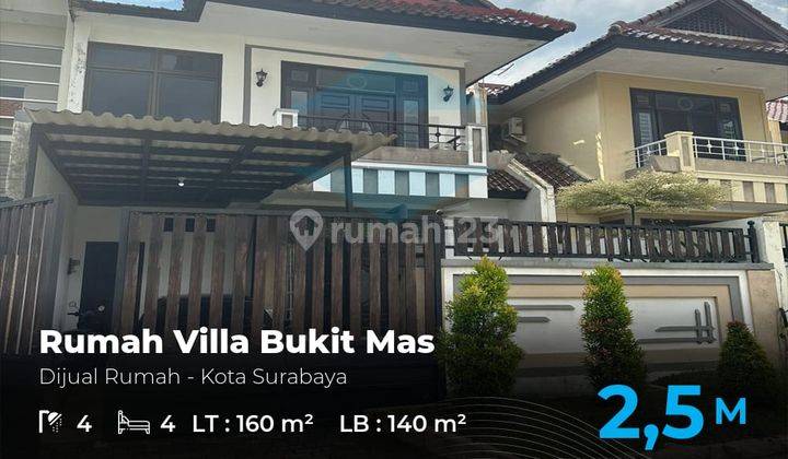 Rumah di Villa Bukit Mas 2 Lantai SHM siap huni 2