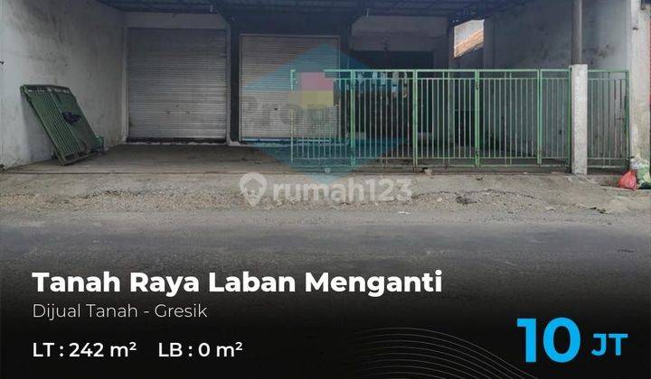 Hitung Tanah, Rumah Nol Jalan Raya Laban Menganti  1