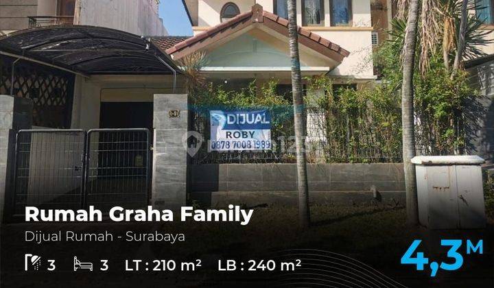 Dijual Rumah Graha Family Full Renovasi Dkt Dian Istana  1