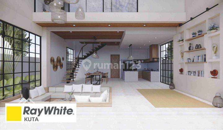 Dijual 2 Villa Baru Cantik Fully Furnished di Pererenan, Canggu