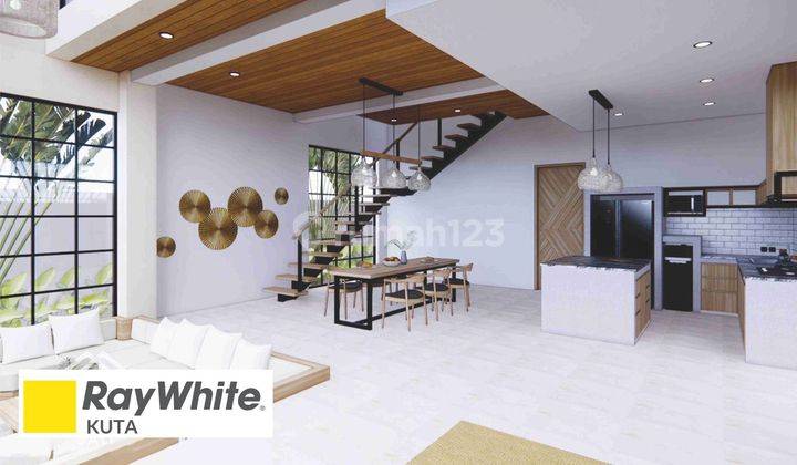 Dijual 2 Villa Baru Cantik Fully Furnished di Pererenan, Canggu