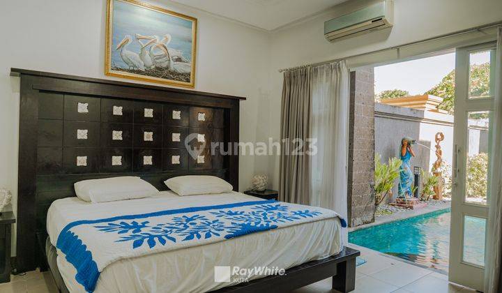 Disewakan Villa 3 Kamar Akses Jalan Kaki Ke Pantai Double Six  13