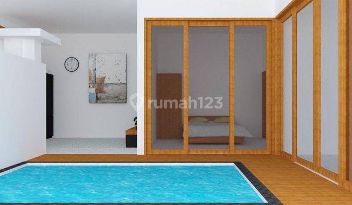 For Rent 2br Villa With Rice Field And Mountain View At Kedungu 8