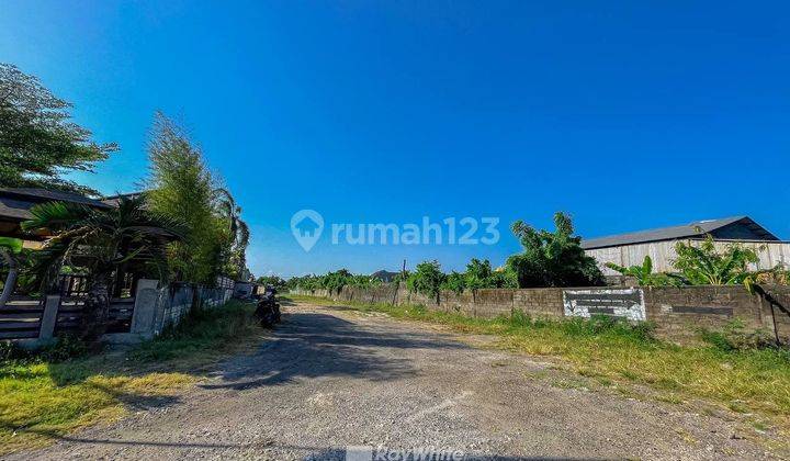 Dijual Tanah Komersial Strategis Pinggir Jalan By Pass Ngurah Rai 1