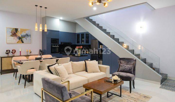 Dijual Villa Cantik Modern Klasik 2 Lantai Furnished di Padonan 1