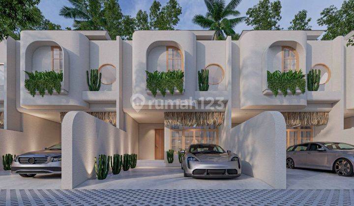 Dijual Off Plan Villa 3 Kamar Style Mediterania di Sanur 1