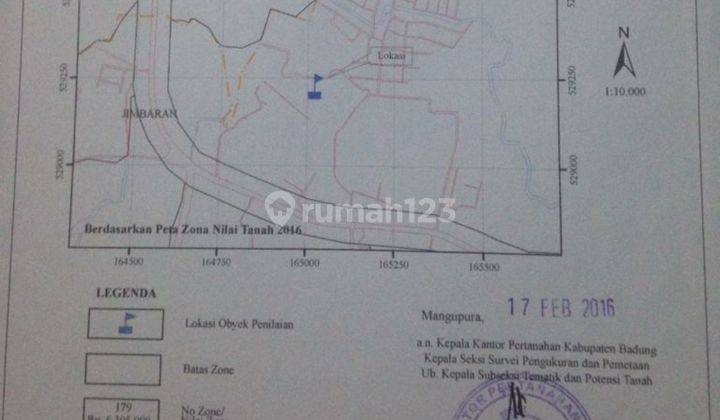 Dijual Tanah 2,4 Are Akses Mudah Cocok Untuk Villa di Jimbaran 2