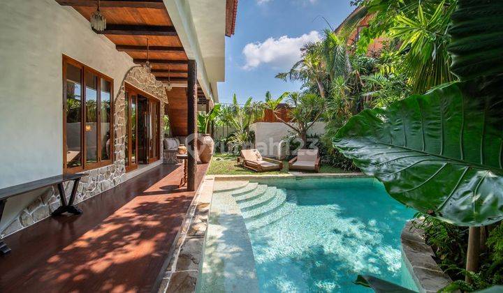 For Sale Beautiful 4BR Furnished Villa Leasehold in Canggu 1