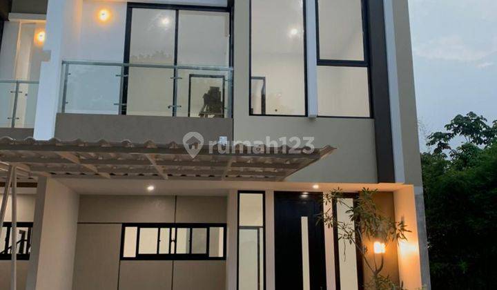 Rumah Baru   Modern Tropis Di Cilangkap Cipayung Jakarta Timur. 1