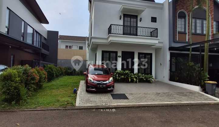 Rumah Baru American Classic 3 Lantai Siap Huni di Cosmo Icon BSD